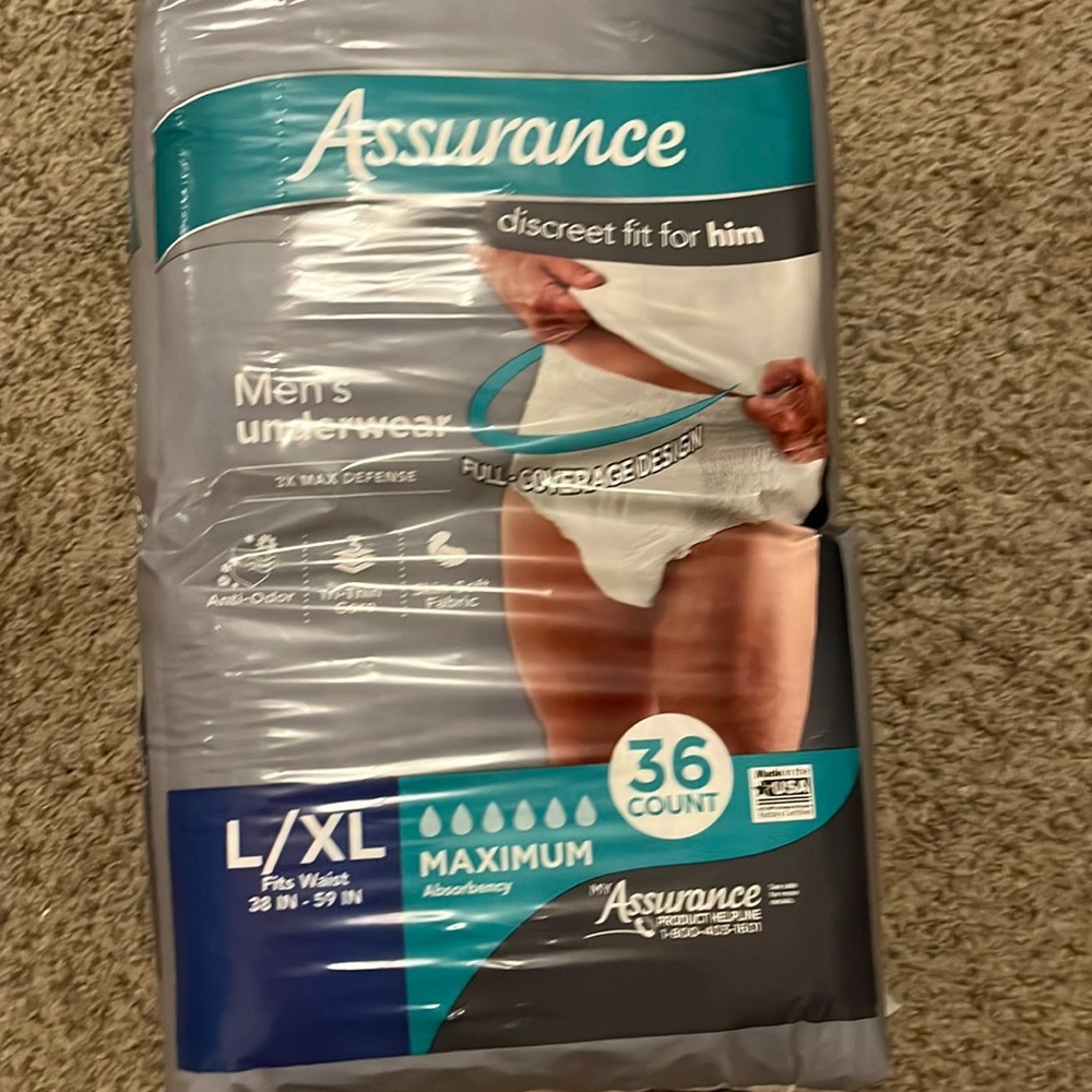 Men’s briefs 36 count